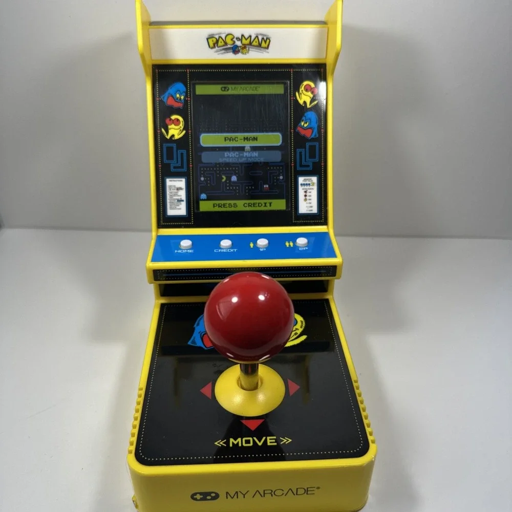 My Arcade Pac-Man Joystick Player Officially Licensed Portable Retro Video Game